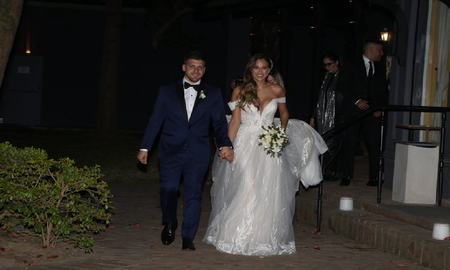 Barbie Vélez y Lucas Rodríguez celebraron su boda