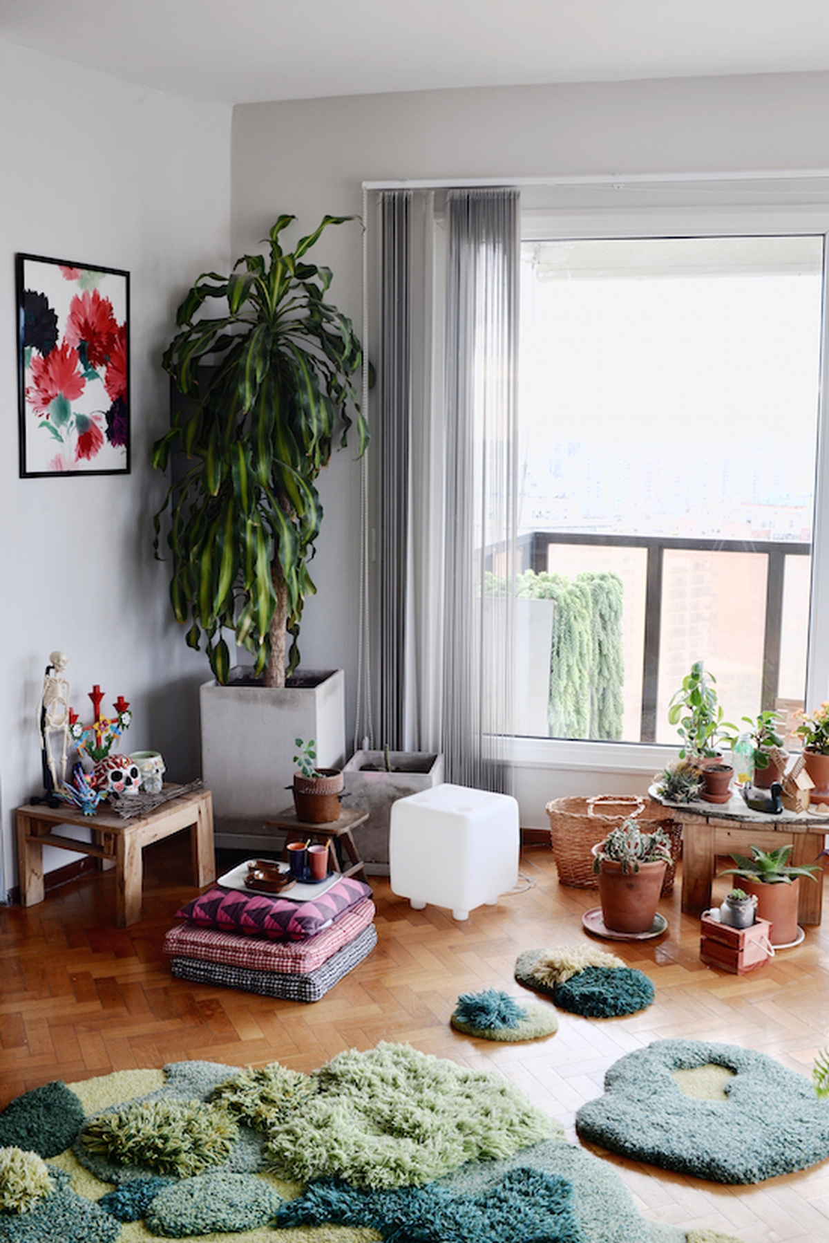 Así es la casa de Narda Lepes.