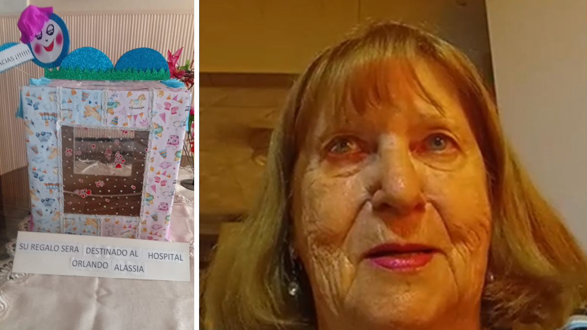 Petty Gurman, oyente de AIRE cumple 80 años y celebra con una colecta solidaria para el Hospital Alassia