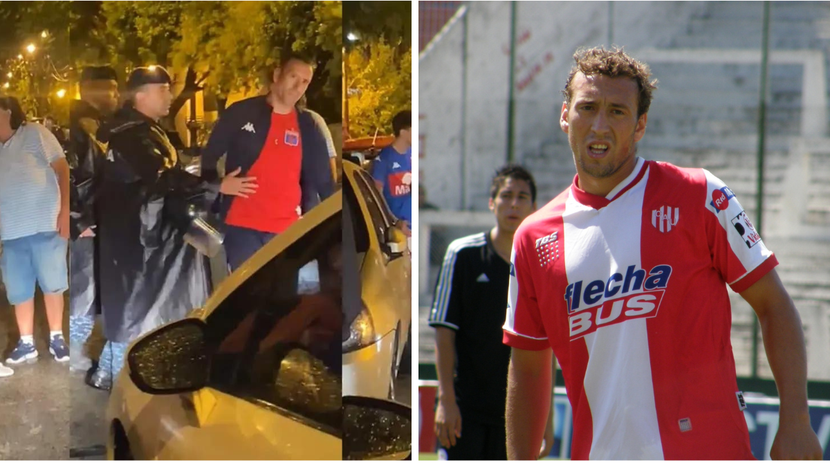 Ex jugador de Unión se cruzó con hinchas a la salida del estadio de Trigre.