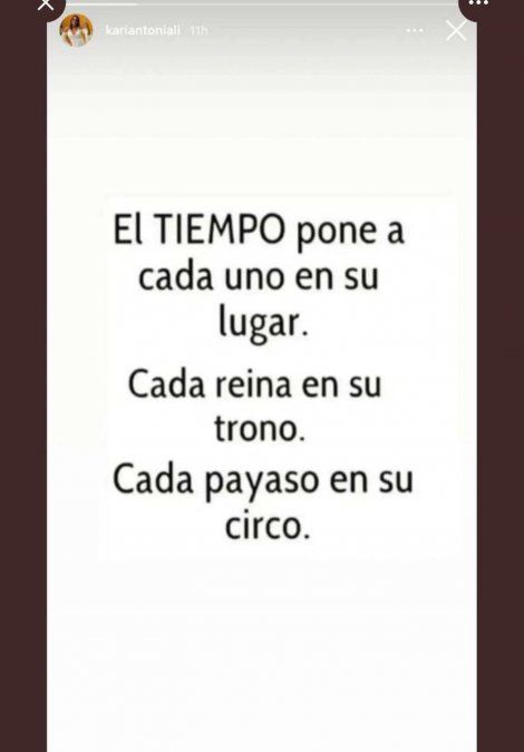 Karina Antoniali opinó de la polémica de Rocío Marengo y Eduardo Fort.