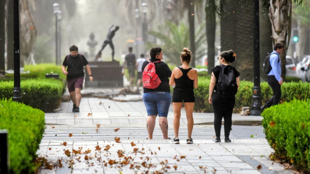 El episodio se produjo poco después de las 10, cuando fuertes vientos atravesaron la ciudad y su zona de influencia. El episodio se produjo poco después de las 10, cuando fuertes vientos atravesaron la ciudad y su zona de influencia.