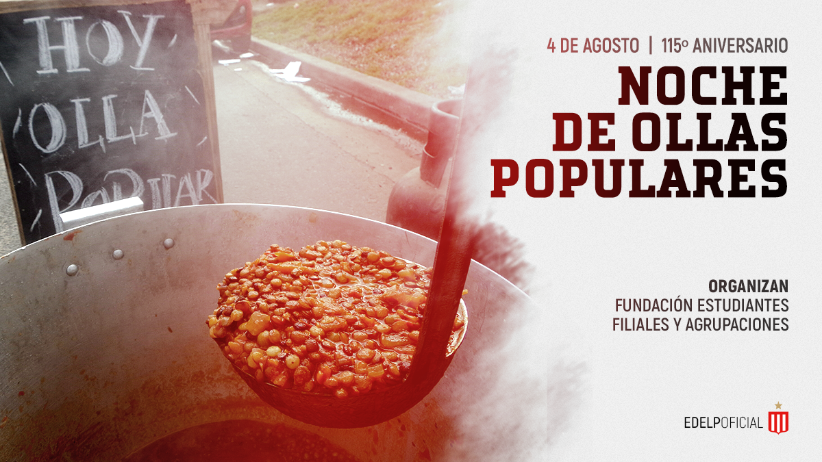 Estudiantes celebrará su nuevo aniversario con la Noche de las Ollas Populares