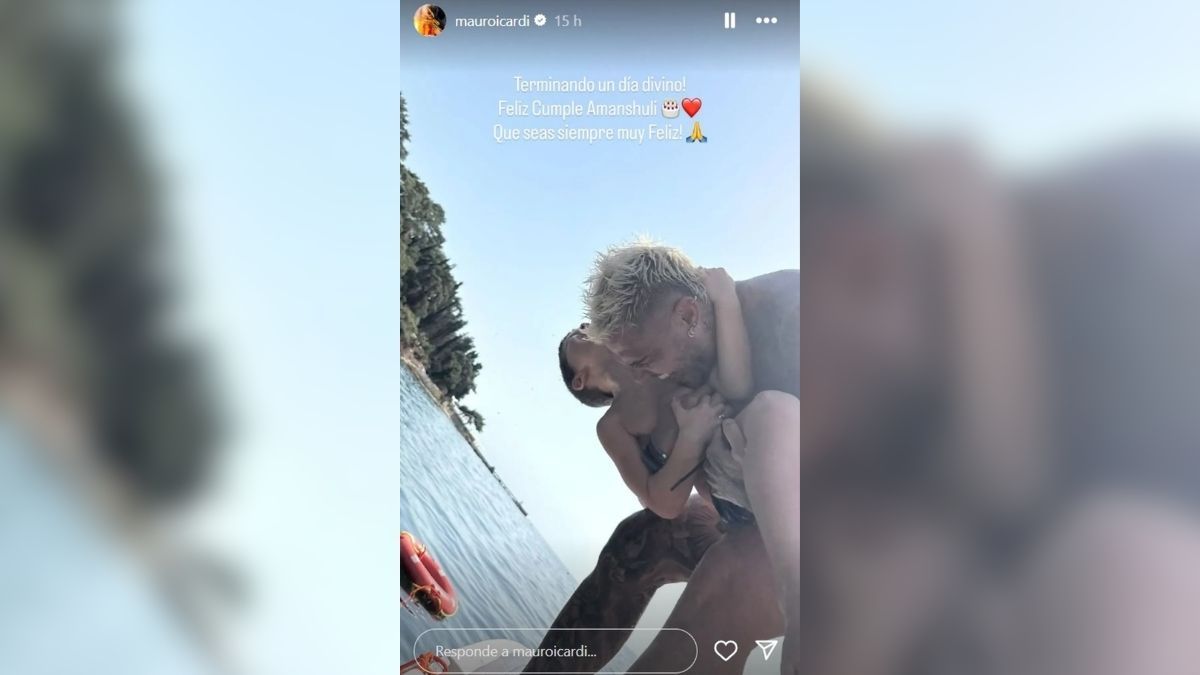 El saludo especial de Mauro Icardi al hijo de la China Suárez, Amancio Vicuña, en su cumpleaños. El saludo especial de Mauro Icardi al hijo de la China Suárez, Amancio Vicuña, en su cumpleaños.