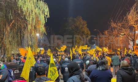 Trabajadores de Asoem se manifestaron en inmediaciones del corralón municipal Trabajadores de Asoem se manifestaron en inmediaciones del corralón municipal