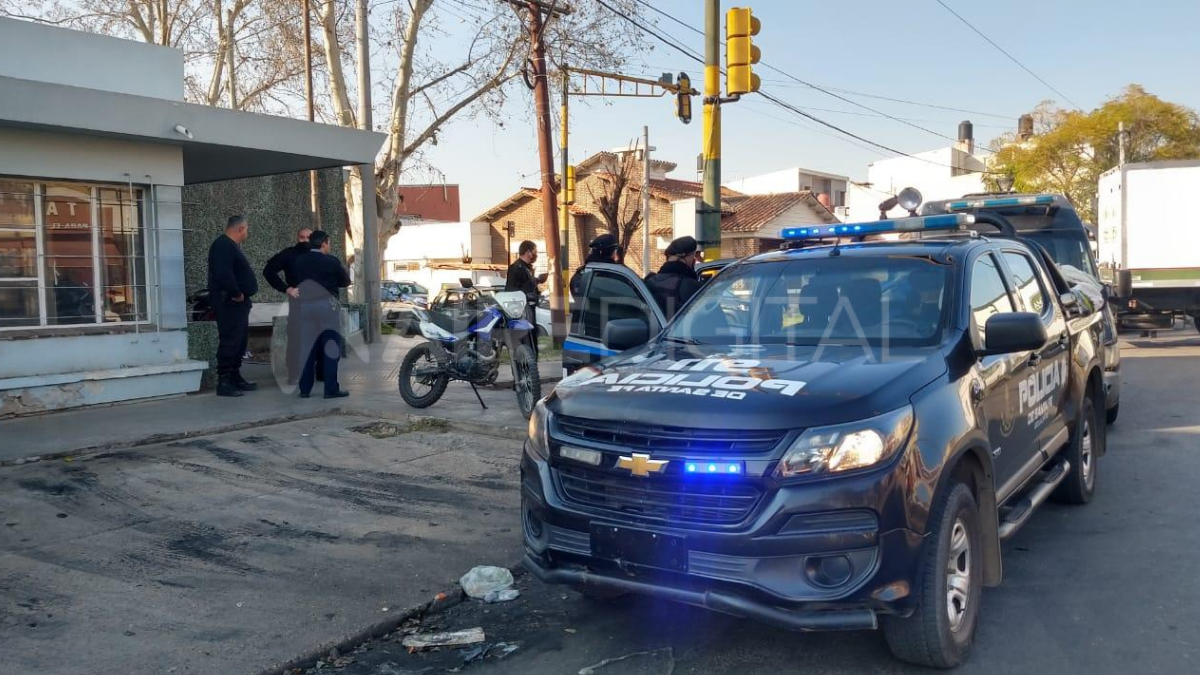 El móvil de Aire de Santa Fe cubrió el operativo de traslado que se llevó adelante esta mañana&nbsp;