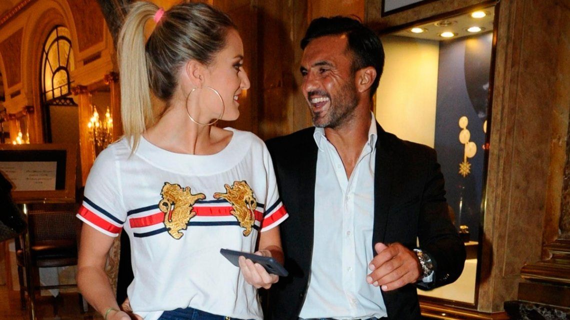 Mica Viciconte y Fabián Cubero. 