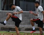 River entrenó de cara al Superclásico de este sábado ante Boca por la Copa Diego Maradona: River entrenó de cara al Superclásico de este sábado ante Boca por la Copa Diego Maradona: