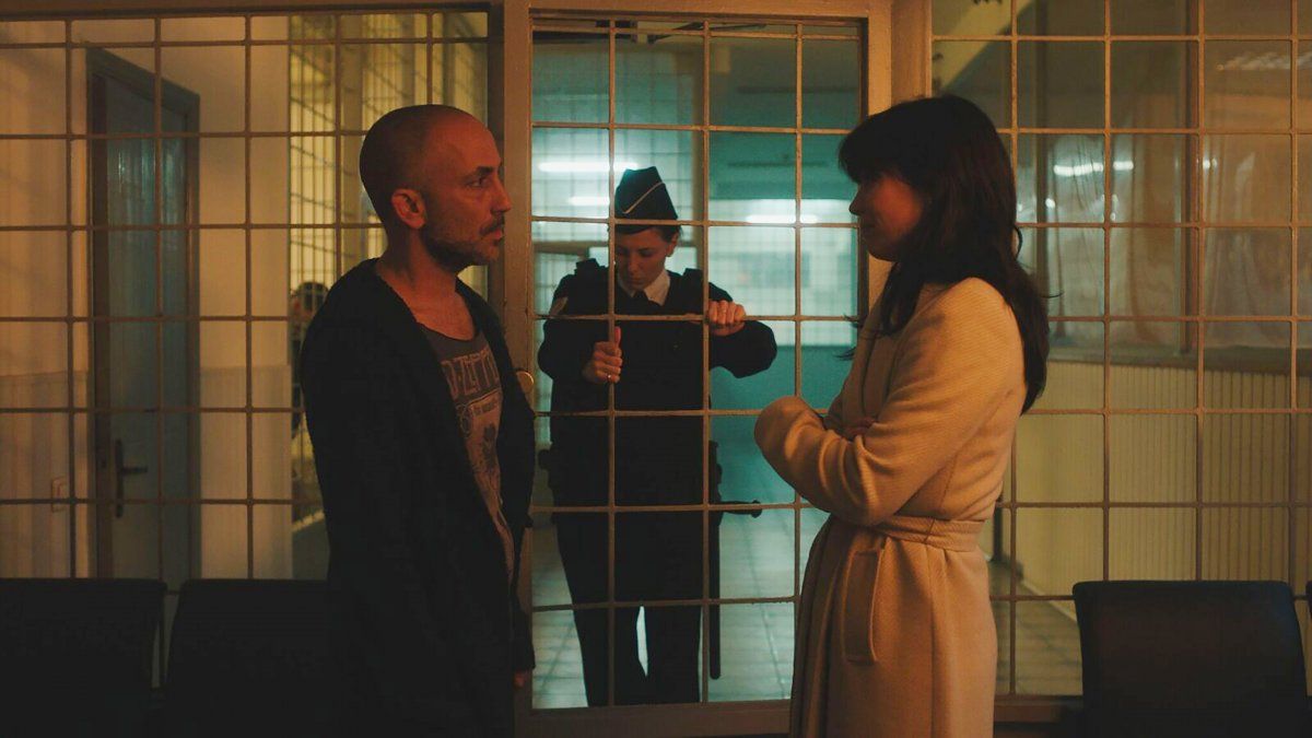 Heloise Godet como Annabelle con Ben David, quien interpreta a su esposo.