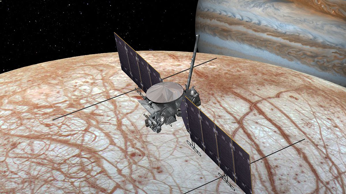 La misión insignia de la Nasa, Europa Clipper, que se lanzará a mediados de la década de 2020, observará la superficie de la luna en múltiples sobrevuelos mientras orbita Júpiter.