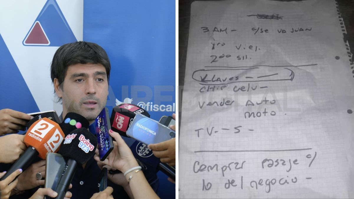 El fiscal Aejandro Ferlazzo habló de la hola de ruta diagramada por el asesino de Tamara Marionsini y Silvio Martini.