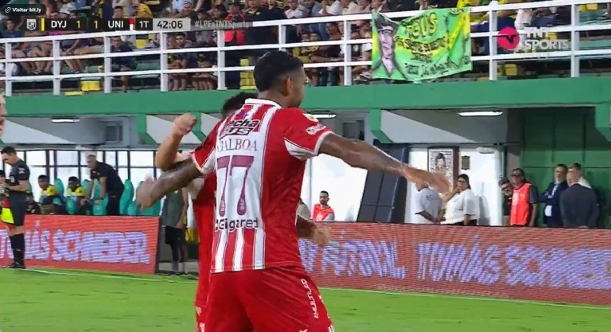 Rocky Balboa apareció y marcó el 1 a 1 de Unión ante Defensa y Justicia.