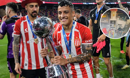 VIDEO: así fue el brutal choque de Tiago Palacios, el futbolista de Estudiantes que chocó contra una estación de servicio VIDEO: así fue el brutal choque de Tiago Palacios, el futbolista de Estudiantes que chocó contra una estación de servicio