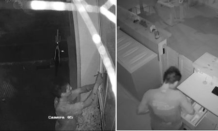 Las cámaras de seguridad marcaban las 3:30 de la madrugada, cuando un ladrón ingresó a robar la caja registradora de una heladería en zona céntrica. Las cámaras de seguridad marcaban las 3:30 de la madrugada, cuando un ladrón ingresó a robar la caja registradora de una heladería en zona céntrica.