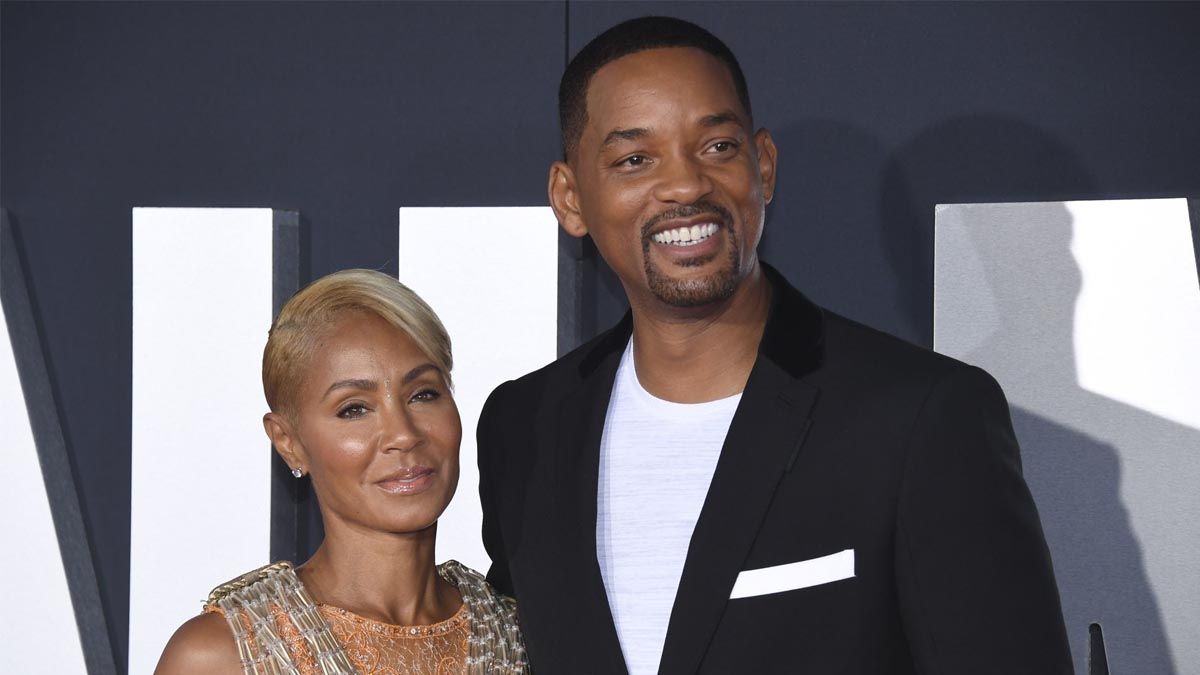 Will Smith&nbsp; con Jada Pinkett Smith