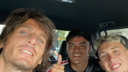 El gran gesto de Sebastián Prediger con los jugadores de inferiores que emocionó a los hinchas de Colón