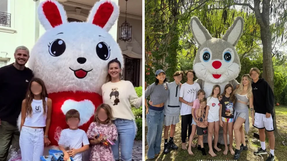 Pascuas: la coincidencia en los festejos de Wanda Nara y la China Suárez que es viral Pascuas: la coincidencia en los festejos de Wanda Nara y la China Suárez que es viral