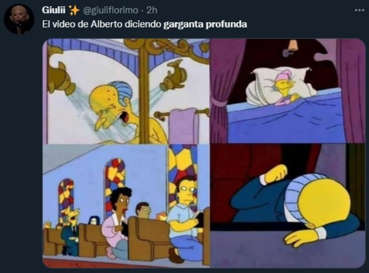 Los mejores memes del insólito furcio de Alberto: Garganta profunda