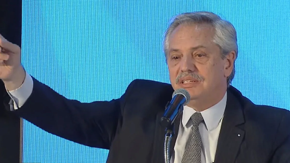 El presidente encabezó un acto del Gabinete Federal del programa Capitales Alternas que se realizó hoy en General Pico, en la provincia de La Pampa.