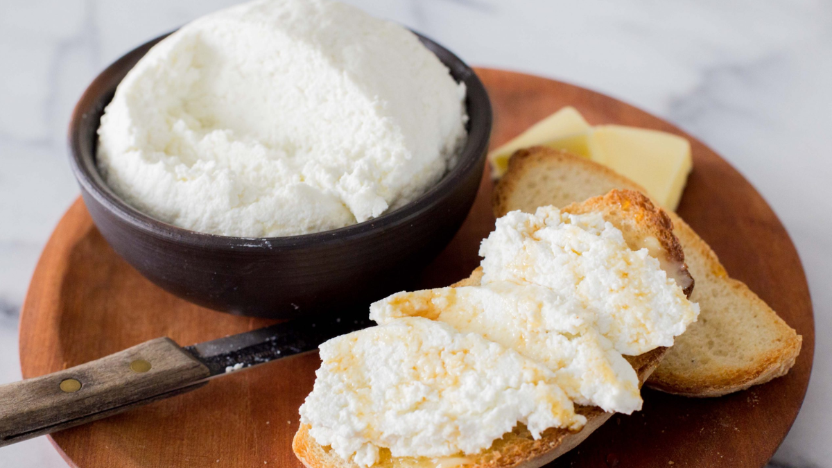 Receta de ricota casera.
