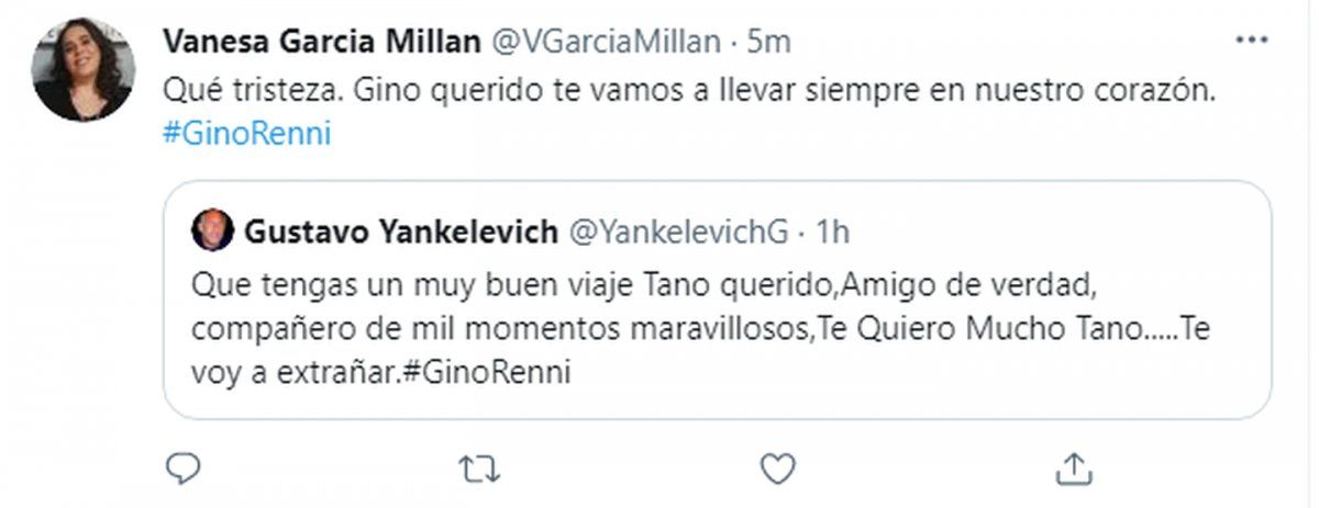 El mensaje de Vanesa García Millán.