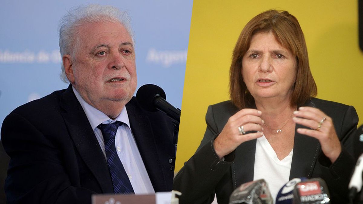 Bullrich no retirará sus dichos sobre supuestosretornos exigidos por Ginés González García para cerrar lanegociación Pfizer.