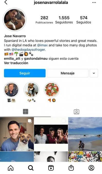 La supuesta pareja de Gastón Dalmau.