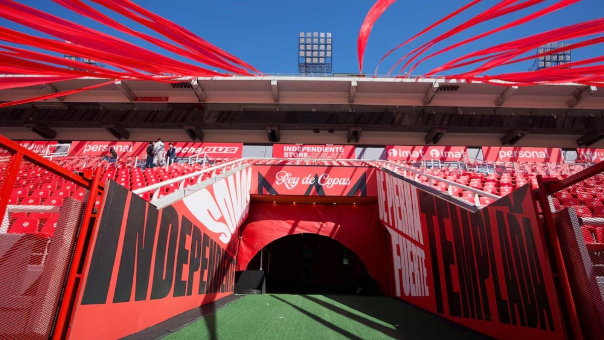 El estadio Libertadores de América, de Independiente. El estadio Libertadores de América, de Independiente.