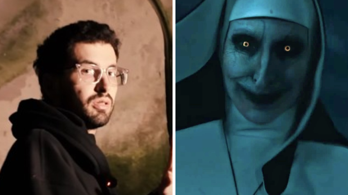El youtuber Matías Bottero entró a una iglesia embrujada y lo que grabó dejó helados a todos