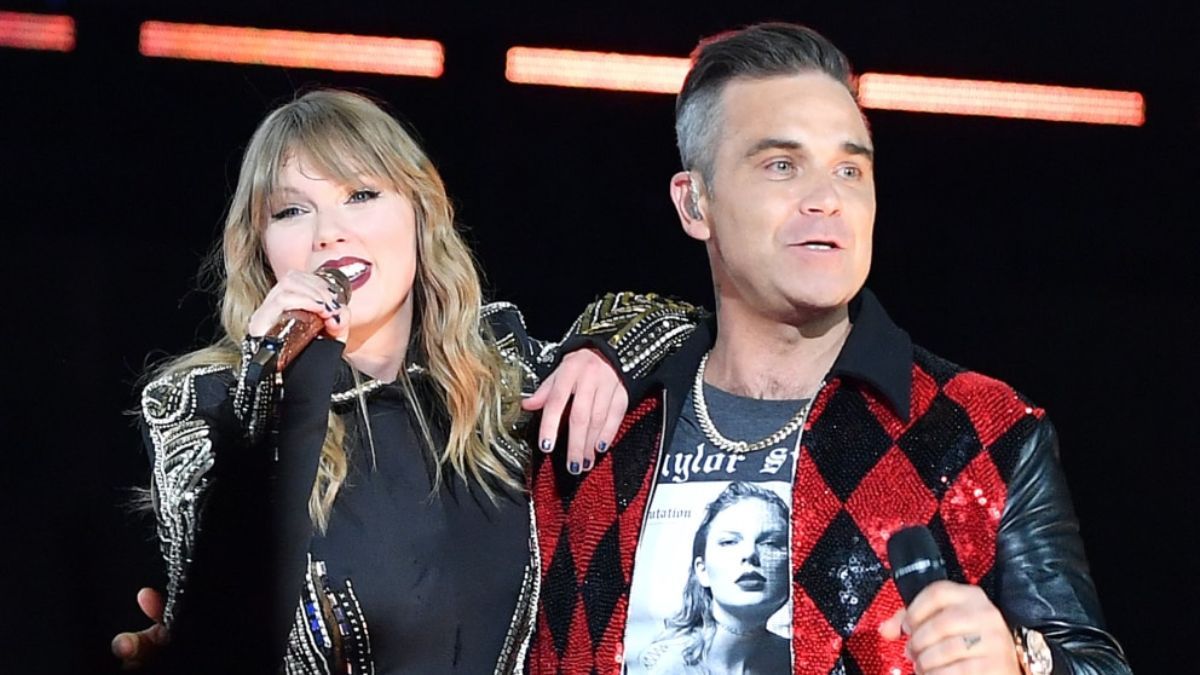 Robbie Williams pospuso su álbum Britpop para evitar coincidir con el lanzamiento de Taylor Swift.