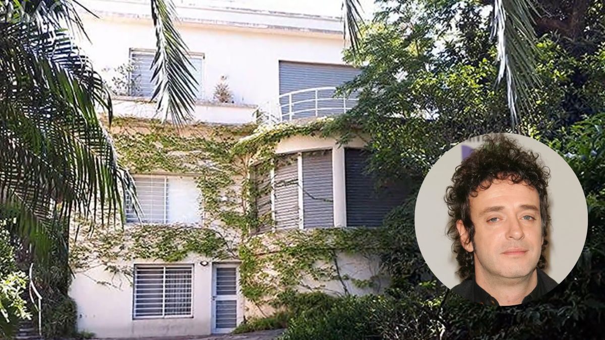 Gustavo Cerati vivió en una imponente casa  de Vicente López