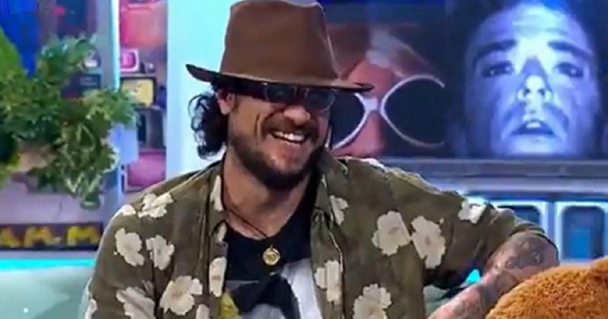 Daniel Osvaldo estuvo como invitado en Los Mammones y habló de su relación con Gianinna