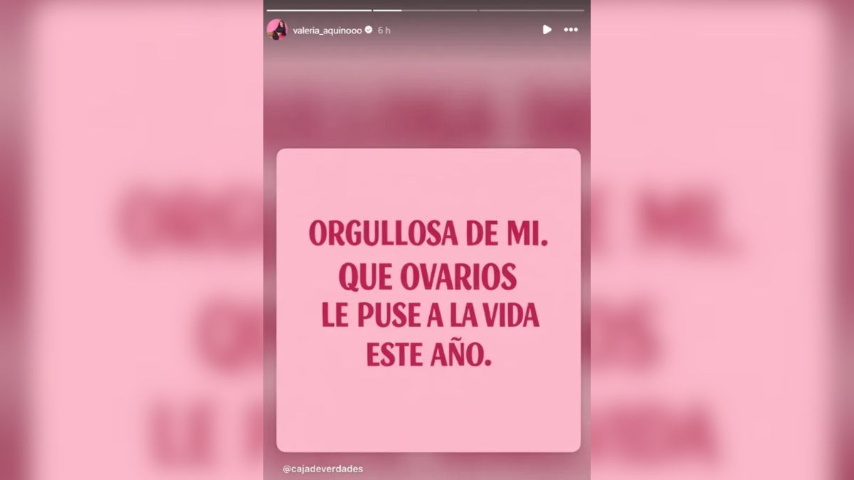 Valeria Aquino se expresó en sus redes sociales después de que le inhabilitaran el registro. Valeria Aquino se expresó en sus redes sociales después de que le inhabilitaran el registro.