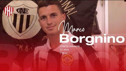 Unión oficializó la llegada de Marco Borgnino