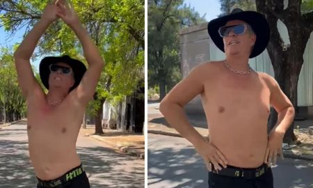 Mike Amigorena generó controversia al bailar en los pasillos del cementerio de Chacarita. Mike Amigorena generó controversia al bailar en los pasillos del cementerio de Chacarita.