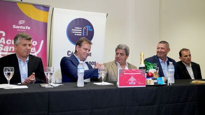 Rosario: supermercadistas presentaron la canasta navideña 