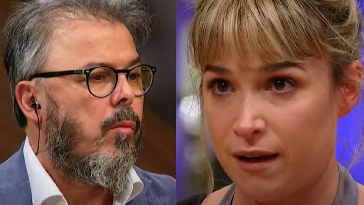 Sofía Pachano no pudo contener las lágrimas en MasterChef.
