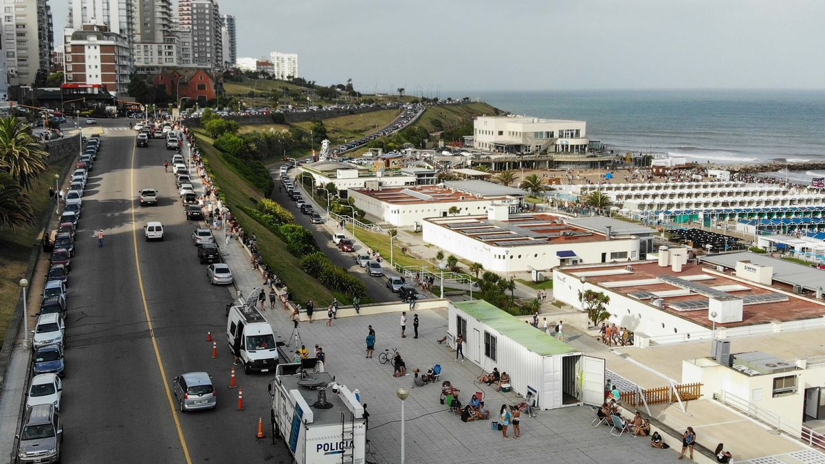Centro de testeo rápido en Mar del Plata