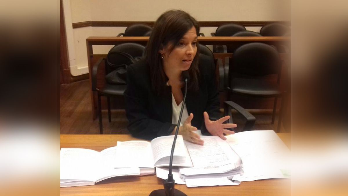 La fiscal Gabriela Arri dio intervención a la AIC para que aclare lo ocurrido