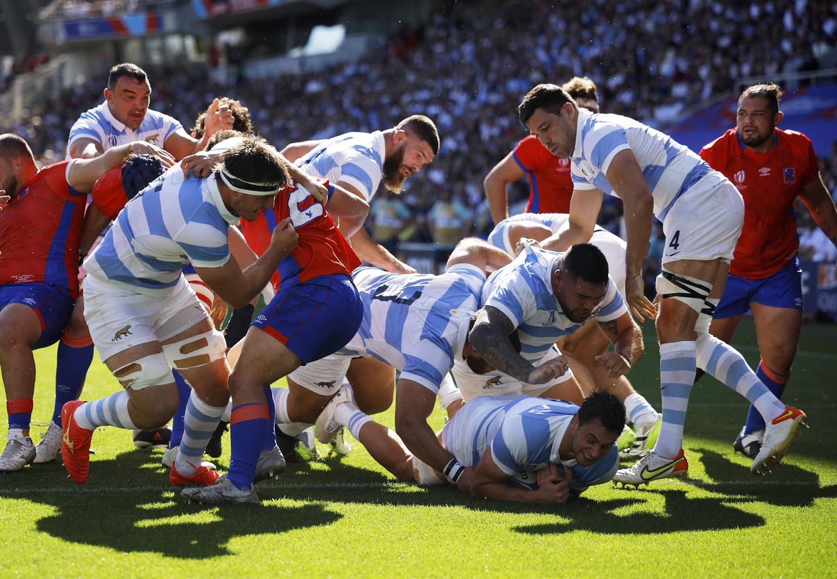 Copa Mundial de Rugby 2023 - Grupo D - Argentina contra Chile - The Stade de la Beaujoire - Louis Fonteneau