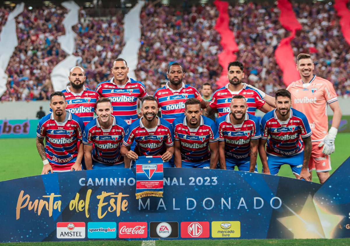 Emanuel Brítez fue titular en Fortaleza por la vuelta de semifinales ante Corinthians. Emanuel Brítez fue titular en Fortaleza por la vuelta de semifinales ante Corinthians.