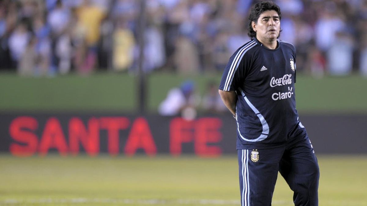 El último paso de Maradona por nuestra ciudad se produjo hace 11 años