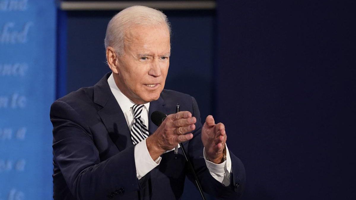El candidato demócrata Joe Biden.