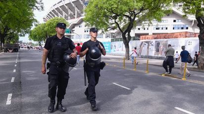 Súper custodiado el superclásico River vs Boca con más de 1.000 policías y tres anillos de control