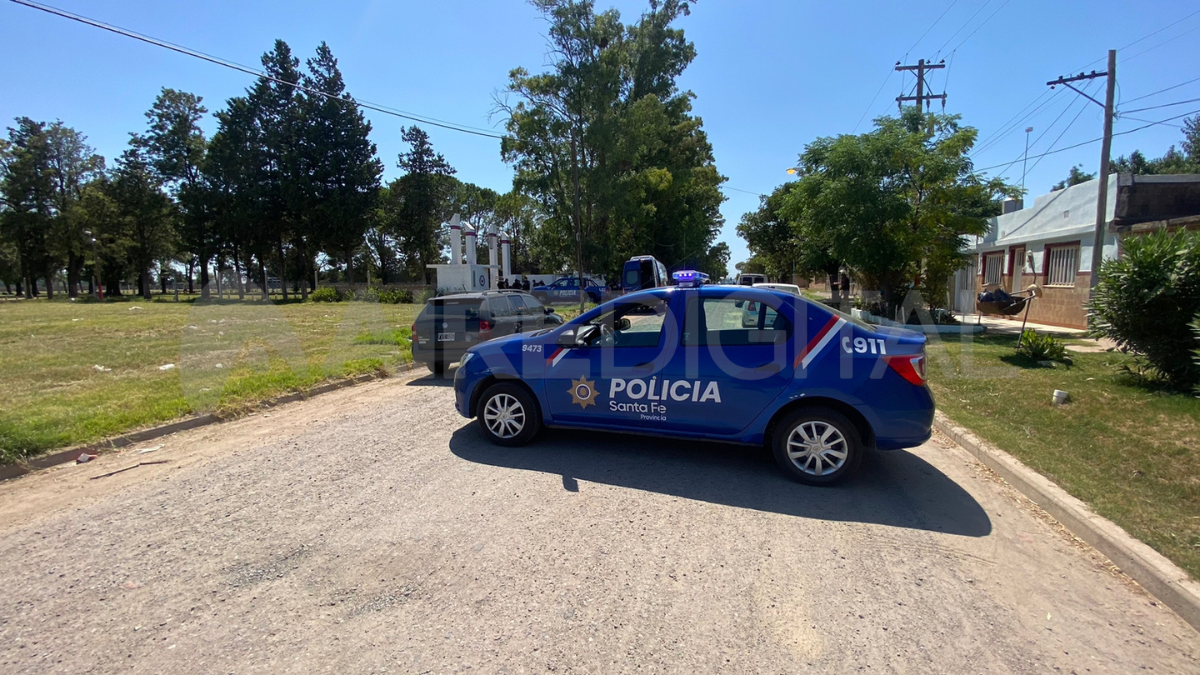 En horas de la mañana fue hallado el cuerpo de Osvaldo Andrés Aguilar.