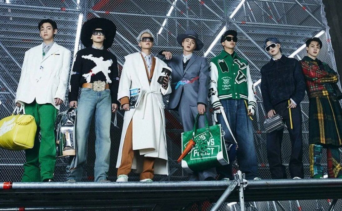 El show de Louis Vuitton en la capital de Corea del Sur marcó la primera aparición de los miembros de BTS como embajadores de la marca.