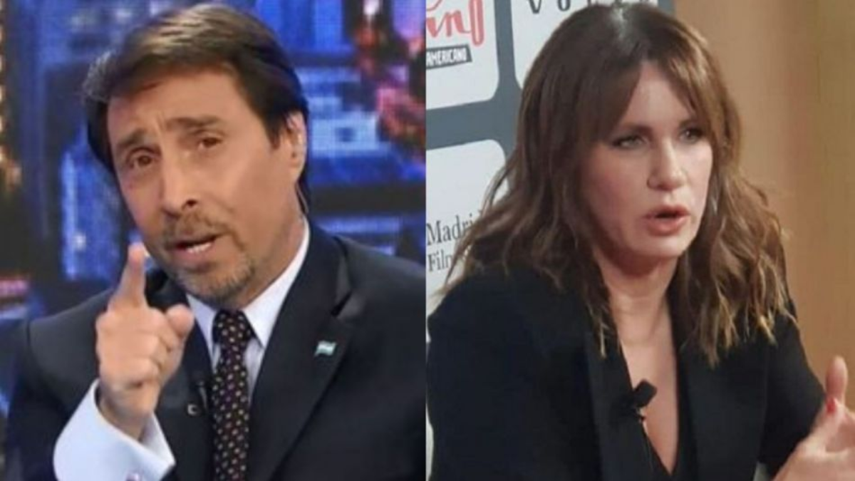 Nancy Dupláa se hartó de las críticas a su hijo Luca Martin.