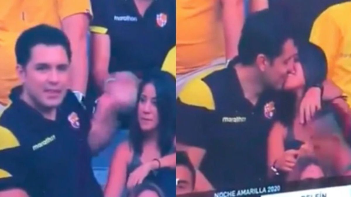 Destruyeron mi relación: el insólito reclamo del hombre escrachado por la Kiss Cam