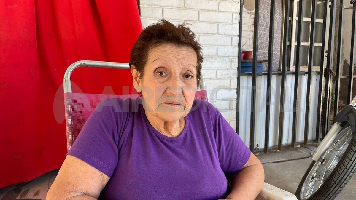 El drama de Yoli de barrio Facundo Quiroga: se le incendió la casa y perdió todo