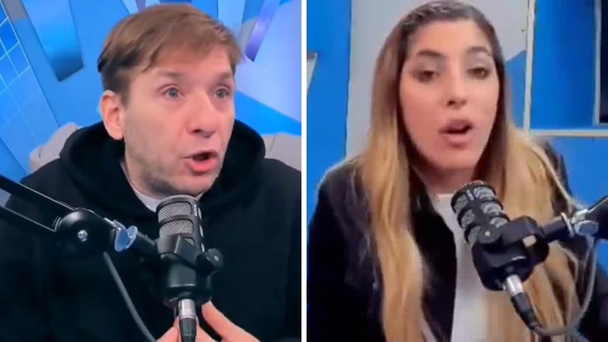 Gastón Trezeguet se hartó de Catalina Gorostidi y le paró el carro en vivo